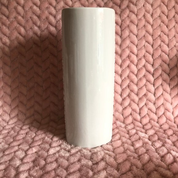 Naaman  White Bisque Porcelain Vase Vintage - Picture 3 of 6